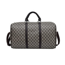 Load image into Gallery viewer, Net Red Contrasting Color Fashion Printed Pu Short Trip Travel Bag Large Capacity Men's And Women's Sports Gym Bag Duffel Bag-