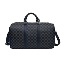 Load image into Gallery viewer, Net Red Contrasting Color Fashion Printed Pu Short Trip Travel Bag Large Capacity Men's And Women's Sports Gym Bag Duffel Bag-