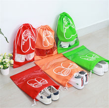 Load image into Gallery viewer, 2 Sizes Waterproof Shoes Bags Pouch Women Travel Bag Portable Drawstring Bag Packing Organizer for Men journay Organizador bag