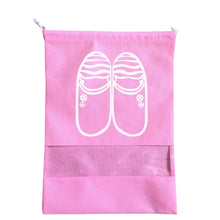 Load image into Gallery viewer, 2 Sizes Waterproof Shoes Bags Pouch Women Travel Bag Portable Drawstring Bag Packing Organizer for Men journay Organizador bag