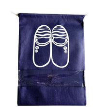 Load image into Gallery viewer, 2 Sizes Waterproof Shoes Bags Pouch Women Travel Bag Portable Drawstring Bag Packing Organizer for Men journay Organizador bag