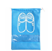 Load image into Gallery viewer, 2 Sizes Waterproof Shoes Bags Pouch Women Travel Bag Portable Drawstring Bag Packing Organizer for Men journay Organizador bag