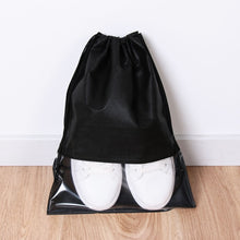 Load image into Gallery viewer, PURDORED 1 pc Portable Waterproof Shoes Storage Bag Pouch Travel Organizer Drawstring Bag  Laundry Organizador Dropshipping